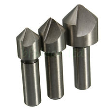 3 pc Single-Flute Countersink Set 