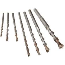 7 pc Masonry Drill Bit 4" & 6" Length