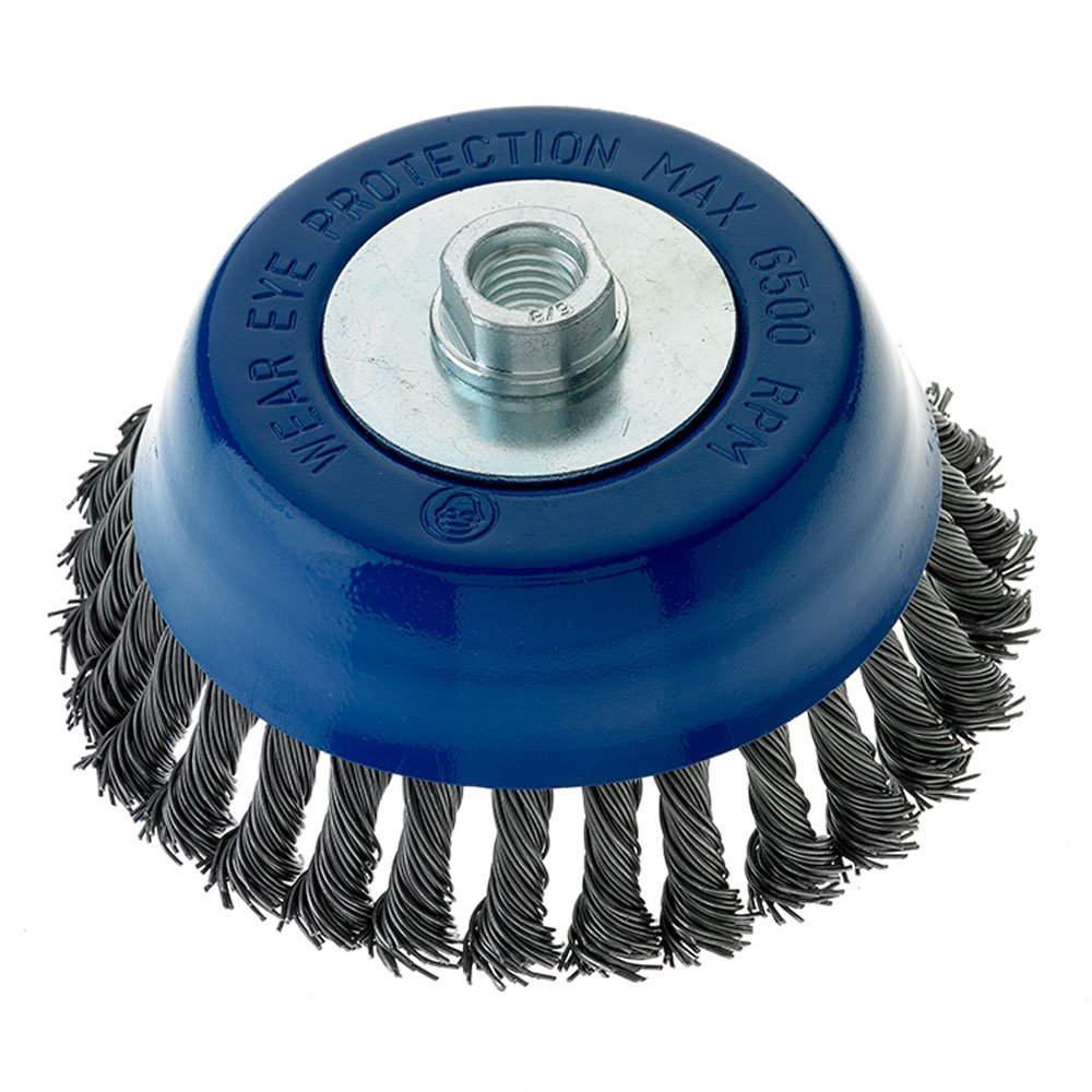 6" x 5/8"-11 Knot Style Cup Brush