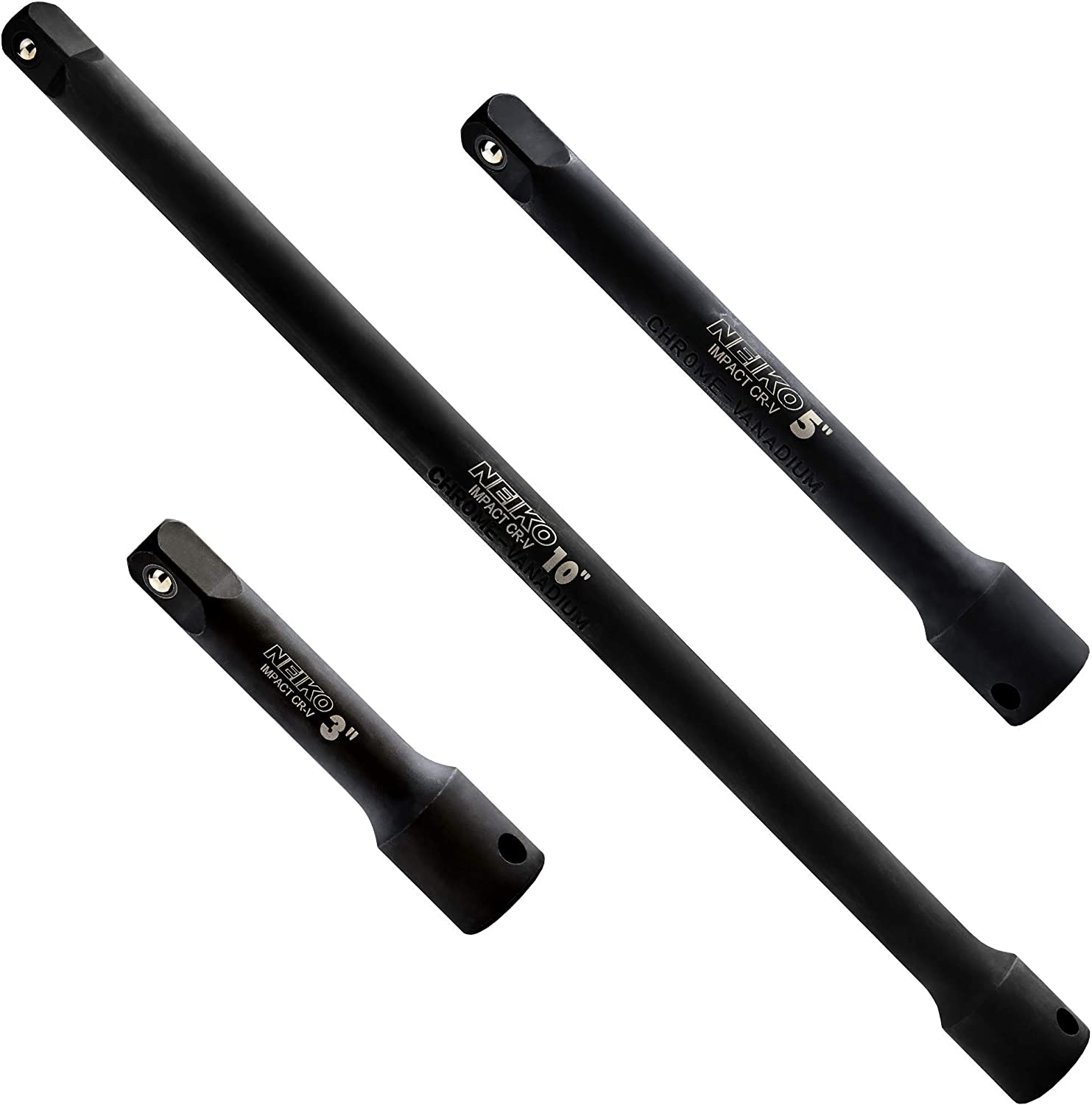 3 pc 3/8" drive Impact Extension Set Sizes: 2",5" and 10" 1