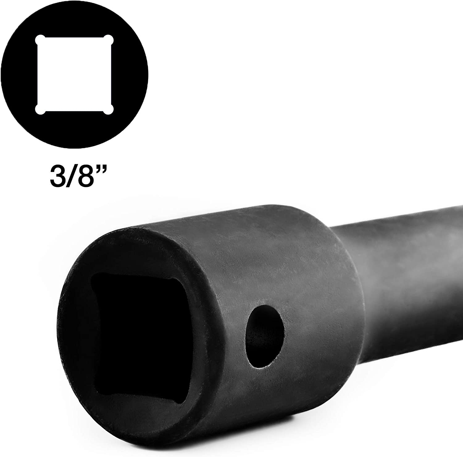 3 pc 3/8" drive Impact Extension Set Sizes: 2",5" and 10" 3