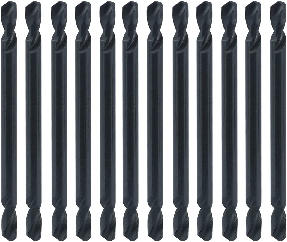 12 Piece 1/8" Double End High Speed Steel Bits 1