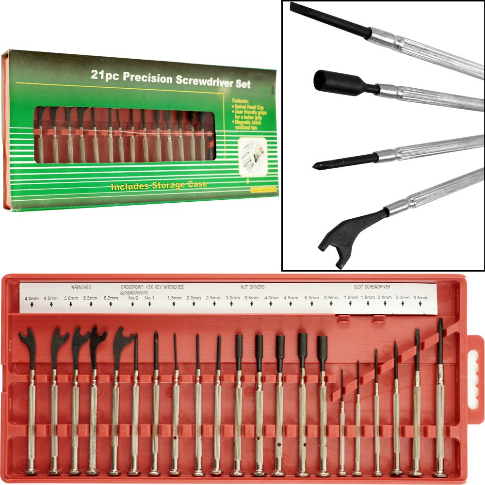 21 pc Metric Precision Tool Set