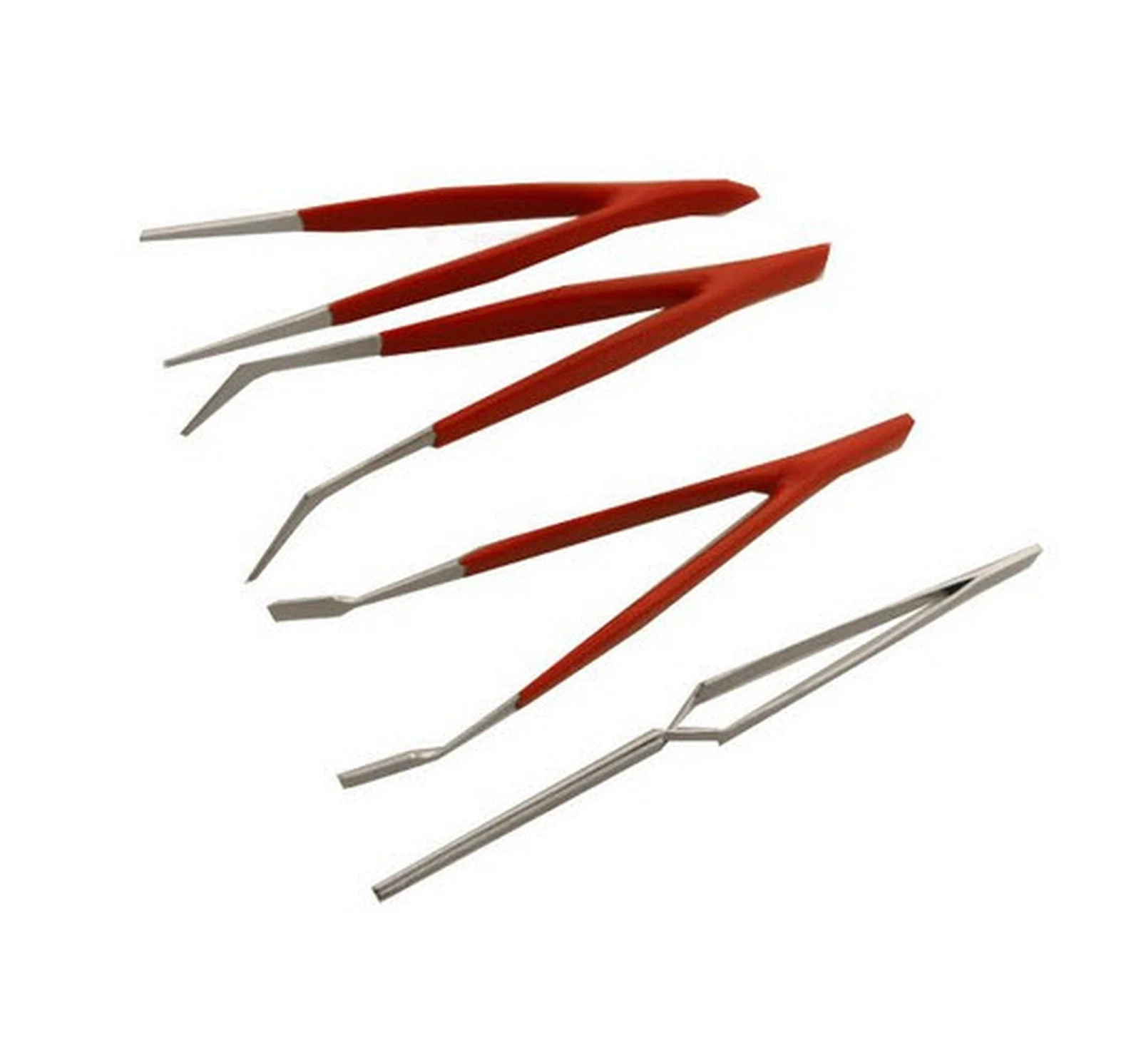 4 pc Tweezer Set