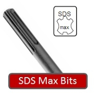 3/16" x 12" SDS MAX Carbide Tipped Masonry Drill Bit
