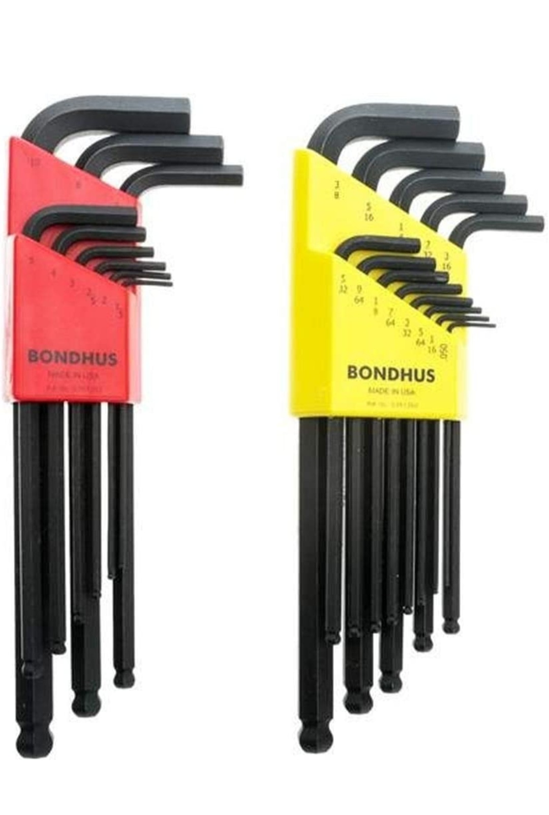 BONDHUS 22 Pc. COMBO HEX KEY SET 3