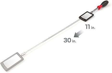 TELESCOPING LIGHTED INSPECTION MIRROR by TEKTON Size & Fit Guide 