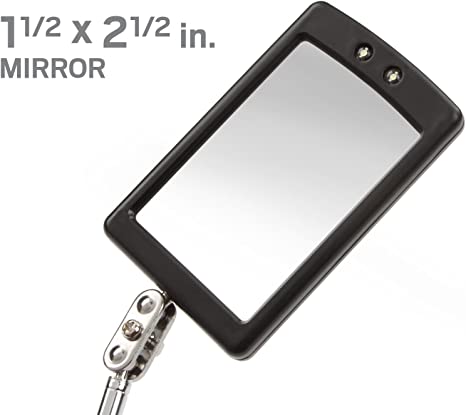 TELESCOPING LIGHTED INSPECTION MIRROR by TEKTON 1