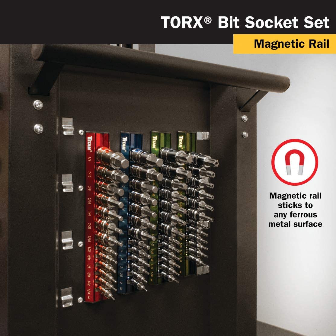 13 Pc. Torx Bit Set by TITAN 3