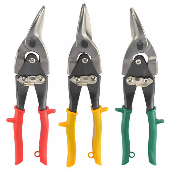 3 Pc.  10" AVIATION TIN SNIP SET