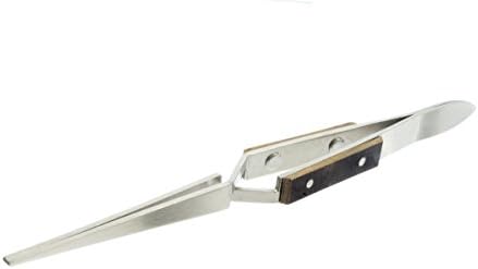 Tweezer Fiber Grip Cross Lock