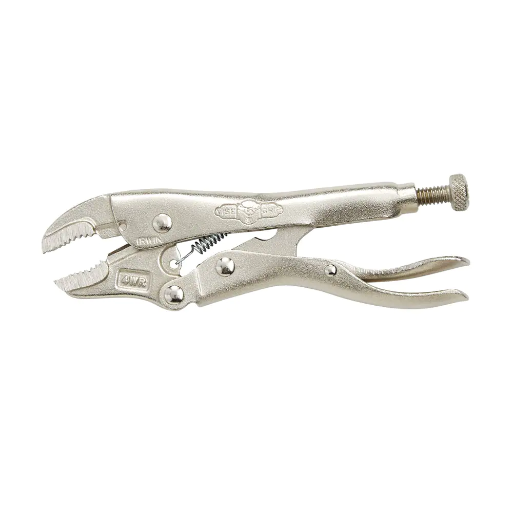 VISE-GRIP 4" Two Curved Jaws With Wire Cutter Locking Plier 2