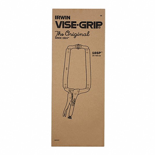 VISE-GRIP 18" C-Clamp With Swivel Pads Locking Plier 2