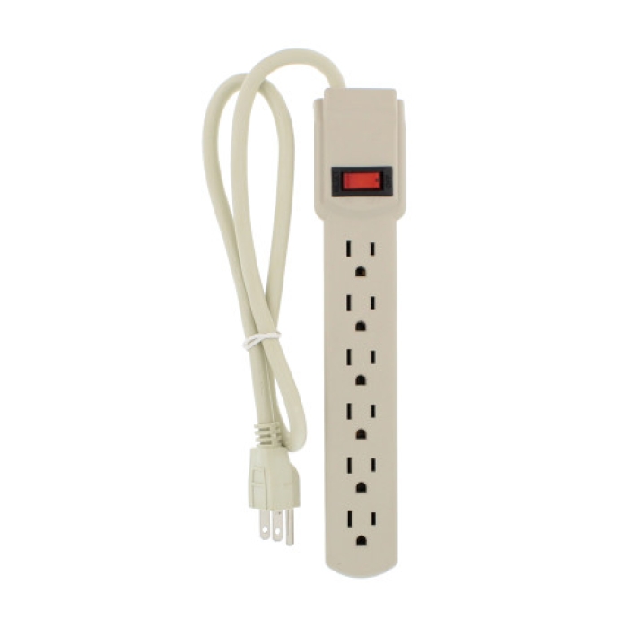 BRIGHT-WAY 6-OUTLET POWER STRIP 1