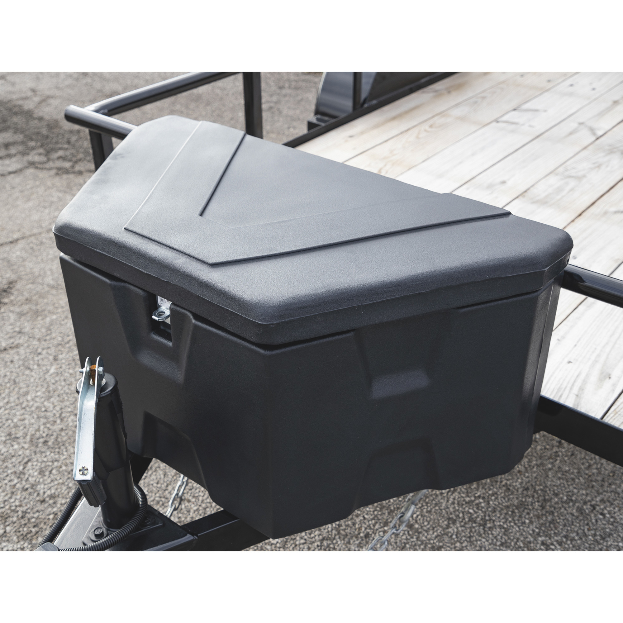 BUYERS BLACK POLY TRAILER TONGUE TRUCK TOOL BOX 3