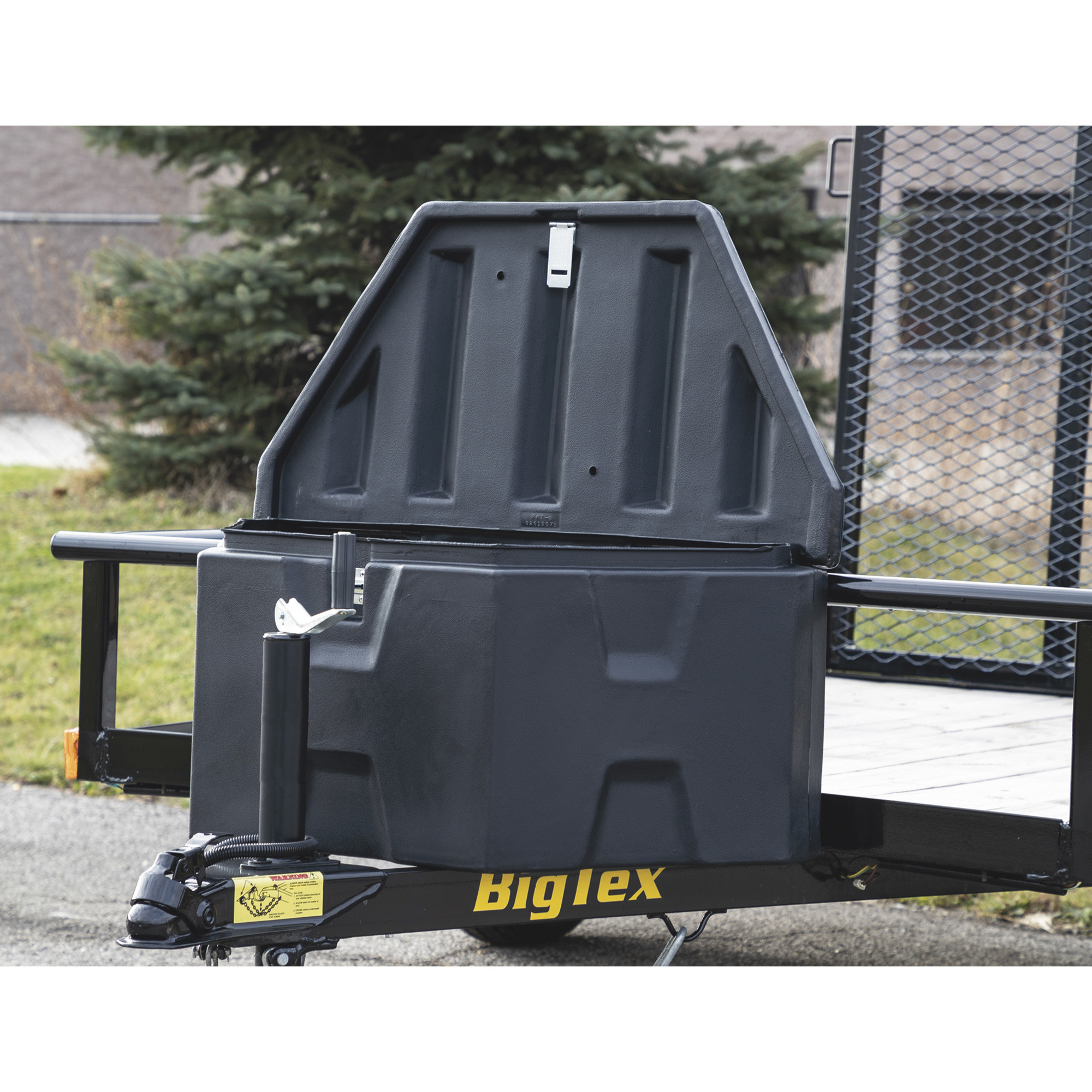 BUYERS BLACK POLY TRAILER TONGUE TRUCK TOOL BOX 1