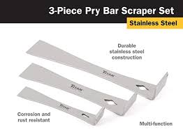 TITAN 3 pc. Prybar/Scraper Set 1