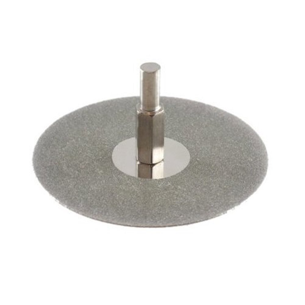 Enkay 3" Diamond Wheel with 1/4" Shank Mandrel 1