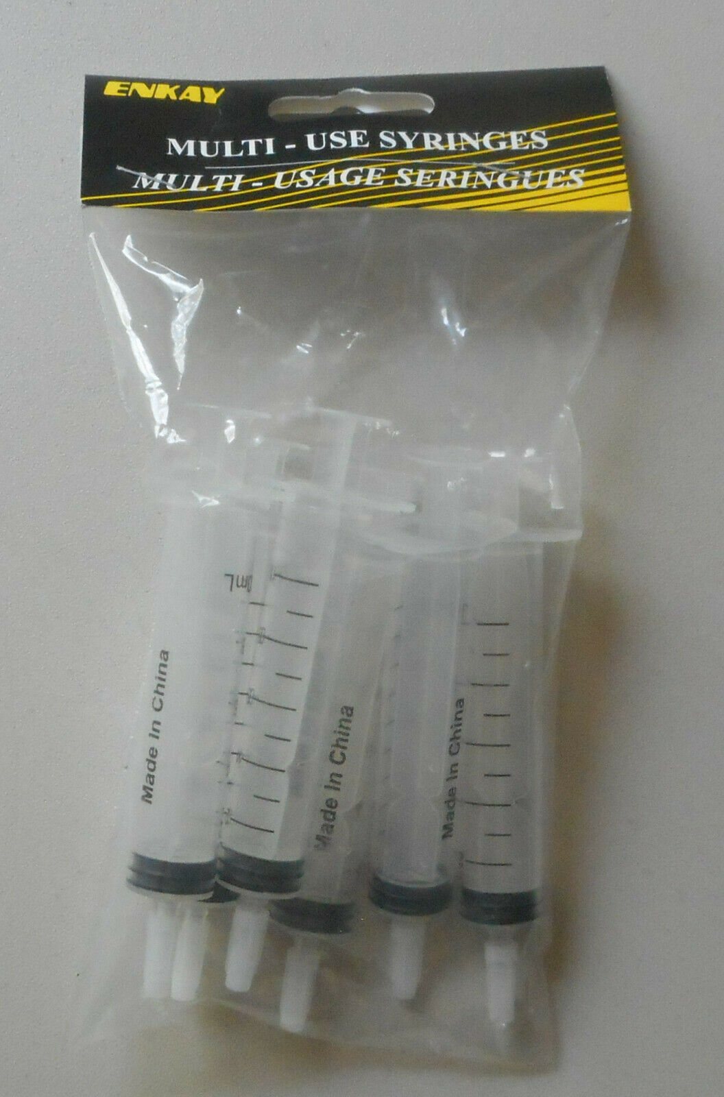 6 Pc. Multi-Use 10 ml Syringes by ENKAY 1