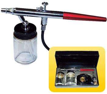 Professional Internal-Mix Airbrush Kit by AES INDUSTRIES