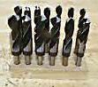 13 pc 1/2" Shank High Speed Steel Drill Set Sizes: 17/32" to 1"
