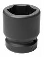 3096R GREY PNEUMATIC 3/4" dr. 3" S.A.E. 6 pt. Shallow Impact Socket