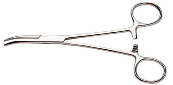 7" Curved Hemostat Chrome Plated