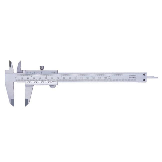 8" Vernier Caliper With Fine Adjustment