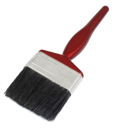 8003 3" Black Bristle Varnish Brush (Painted Handle)