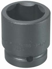 1" dr. 2 3/8" S.A.E. 6pt. Shallow Impact Socket