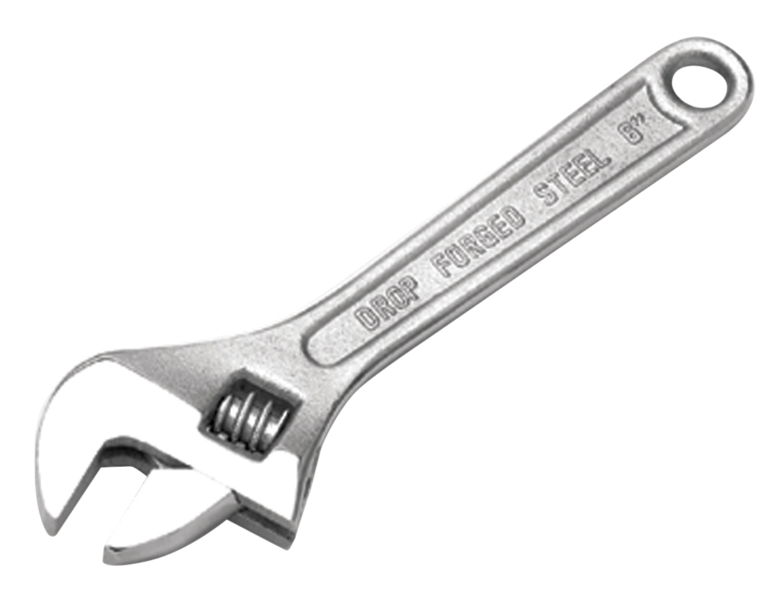 8" ADJUSTABLE WRENCH