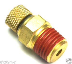 1/4" NPT Replacement Air Compressor Drain Valve with Pre-applied Thread Sealant
