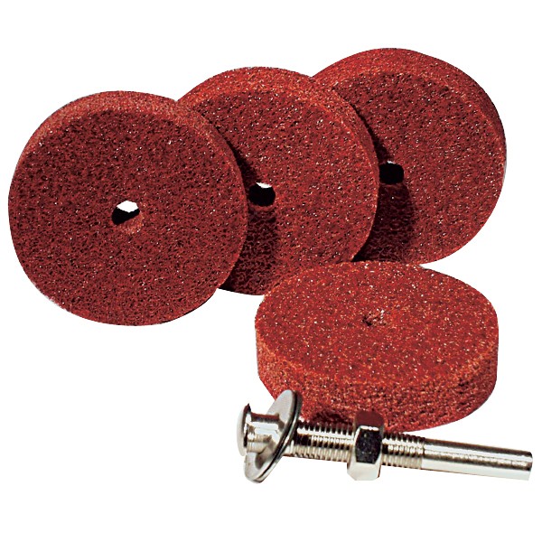 4-WHEEL POLISHING KIT 1/4" SHANK