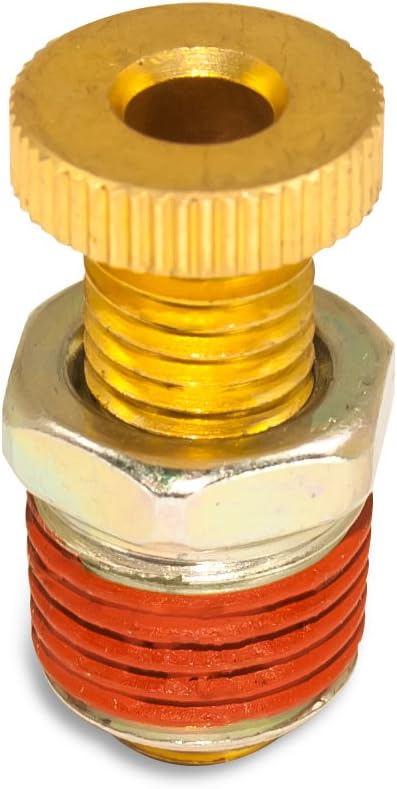 1/4" NPT Replacement Air Compressor Drain Valve with Pre-applied Thread Sealant 2