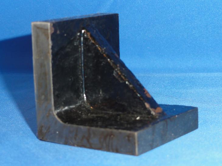 2" x 2" x 2" Solid Angle Plate