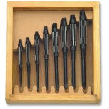 7 pc H.S. Adjustable Hand Reamer Set 8A to 2A 1/4" thru 15/32"