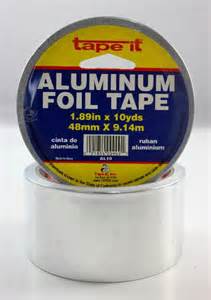 AL10 2" x 10 YRDS Aluminum Foil Tape