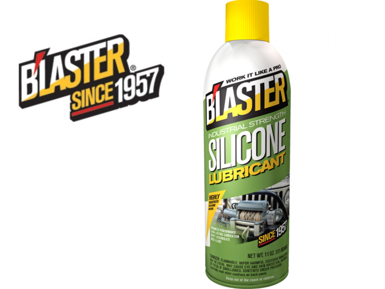 Blaster Industrial Strength Silicone Lubricant Spray, 11 oz.
