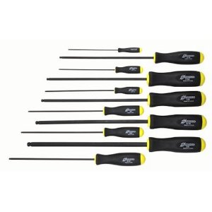 BONDHUS 11PC. BALLDRIVER HEX SCREWDRIVER SET S.A.E. 5/64" TO 3/8" BONDHUS 11PC. BALLDRIVER HEX SCREWDRIVER SET S.A.E. 5/64" TO 3/8"