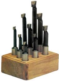 3/4" Shank 12 pc. Carbide Tipped Boring Bar Set