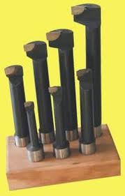 7 Pc. 1" Carbide Tipped Boring Bar Set