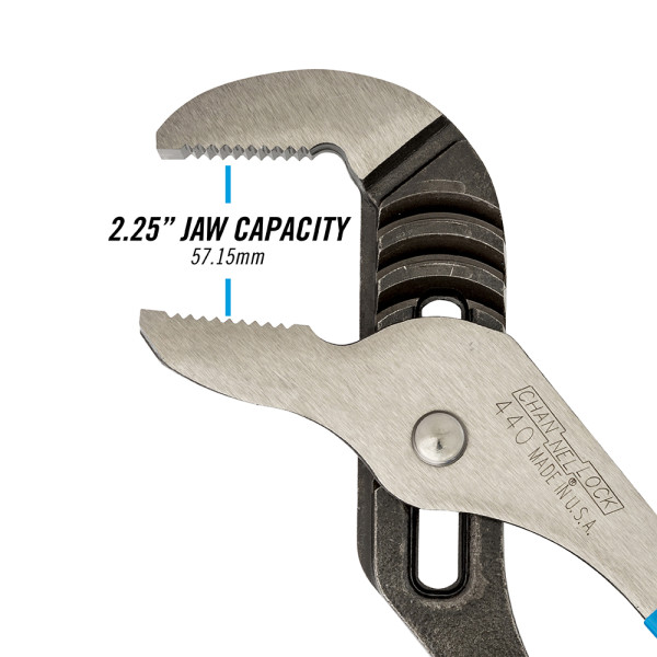 CHANNELLOCK 12" GROOVE JOINT PLIER 3