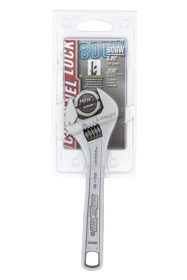 CHANNELLOCK 6" Adjustable Wrench  1