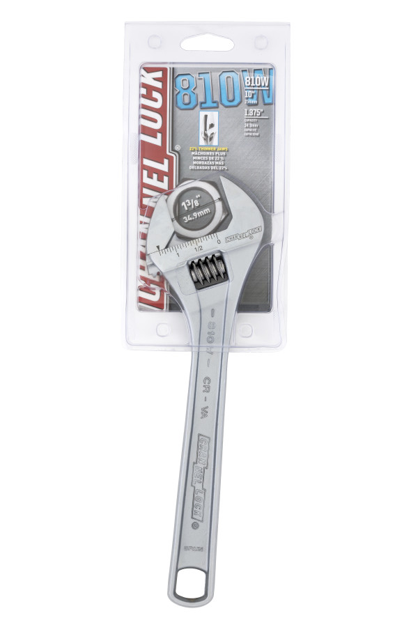 CHANNELLOCK 10" Adjustable Wrench  1
