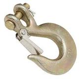 6084 1/2" Clevis Slip Hook With Catch.6,500 lbs working load limit