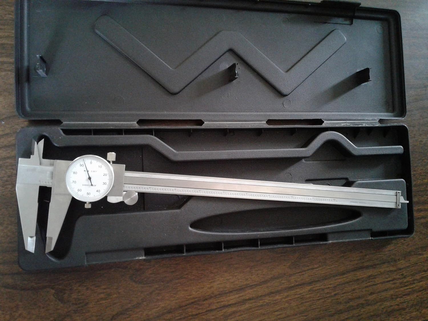 12" Precision Stainless Steel DIAL Caliper White face  2