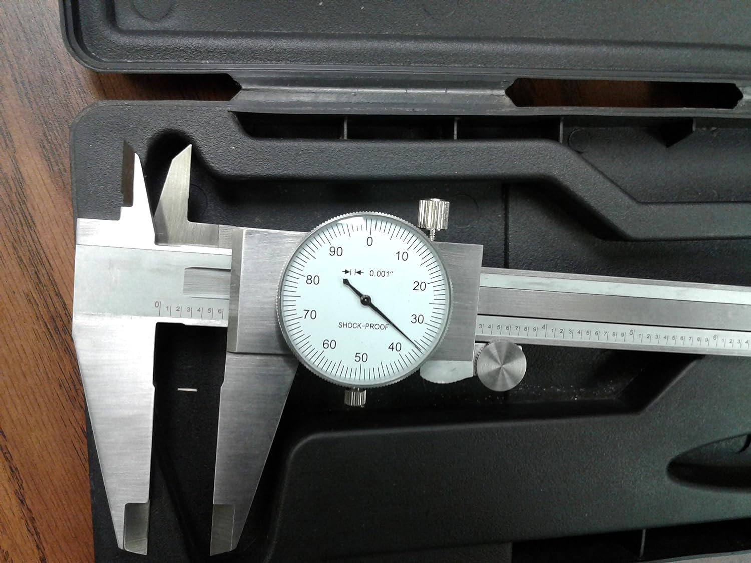 12" Precision Stainless Steel DIAL Caliper White face  1