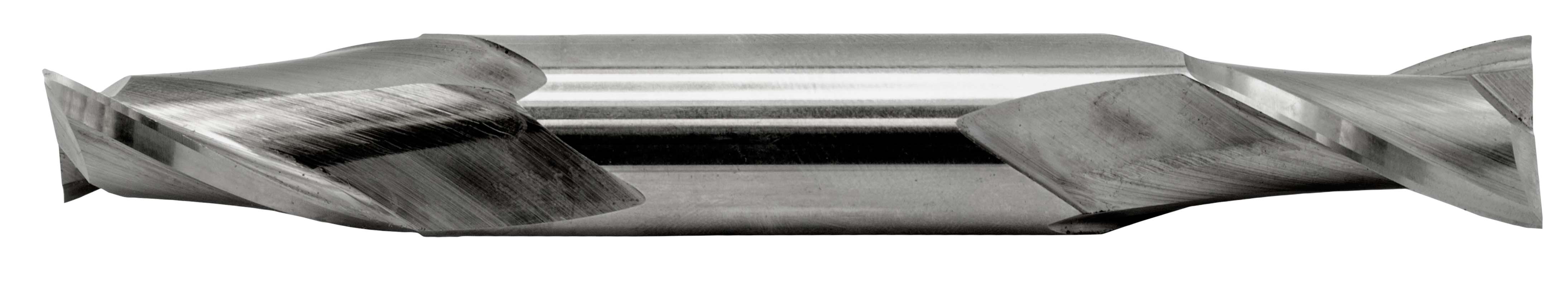 11/16" High Speed Steel End Mill Double End- 2FL 1