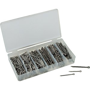 555 Pc. COTTER PIN ASSORTMENT 5 SIZES