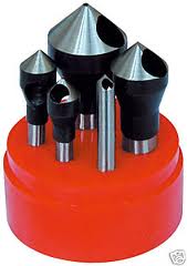 5 pc. Countersink & Deburring Tool Set 82 Degree (1/16 5 pc. Countersink & Deburring Tool Set 82 Degree (1/16